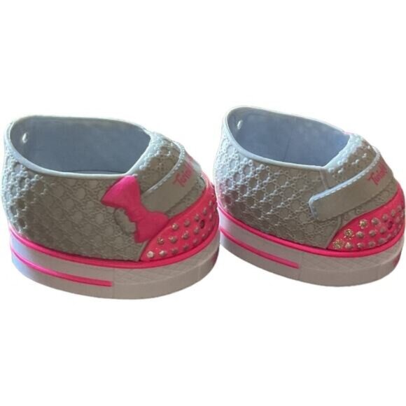 Cabbage Patch Skechers Twinkle Toes CPK Doll Shoes Star Light Up 2014 JAKKS - Picture 3 of 7